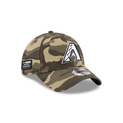 Arizona Diamondbacks Gorra | New Era MLB Armed Forces Weekend 9twenty Adjustable Cap Mexico - Verdes